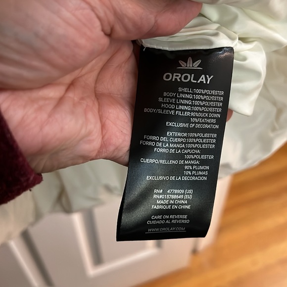 Orolay cream white coat - Picture 11 of 14